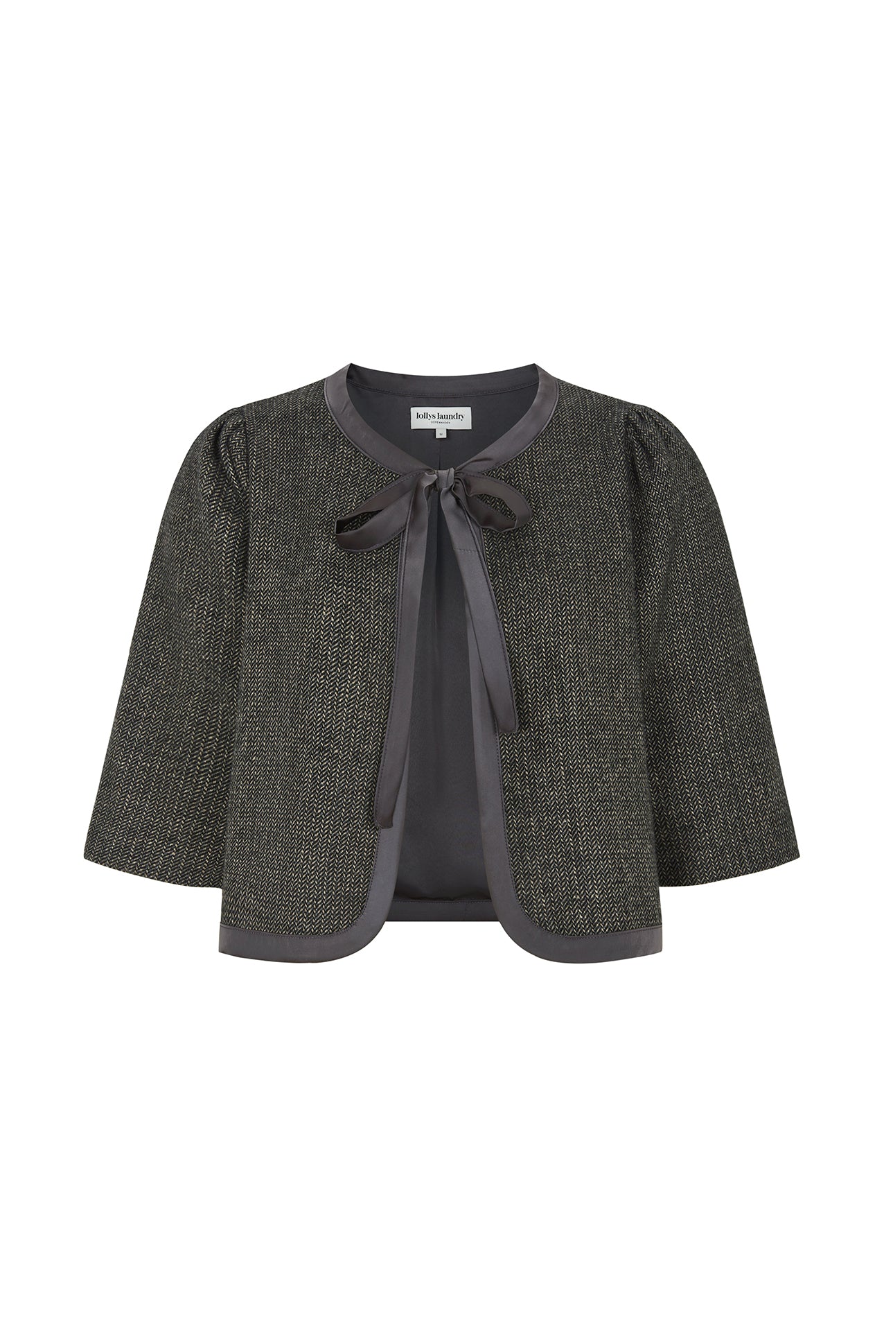 Lollys Laundry TrineLL Short Jacket Jacket 87 Dark Mokka