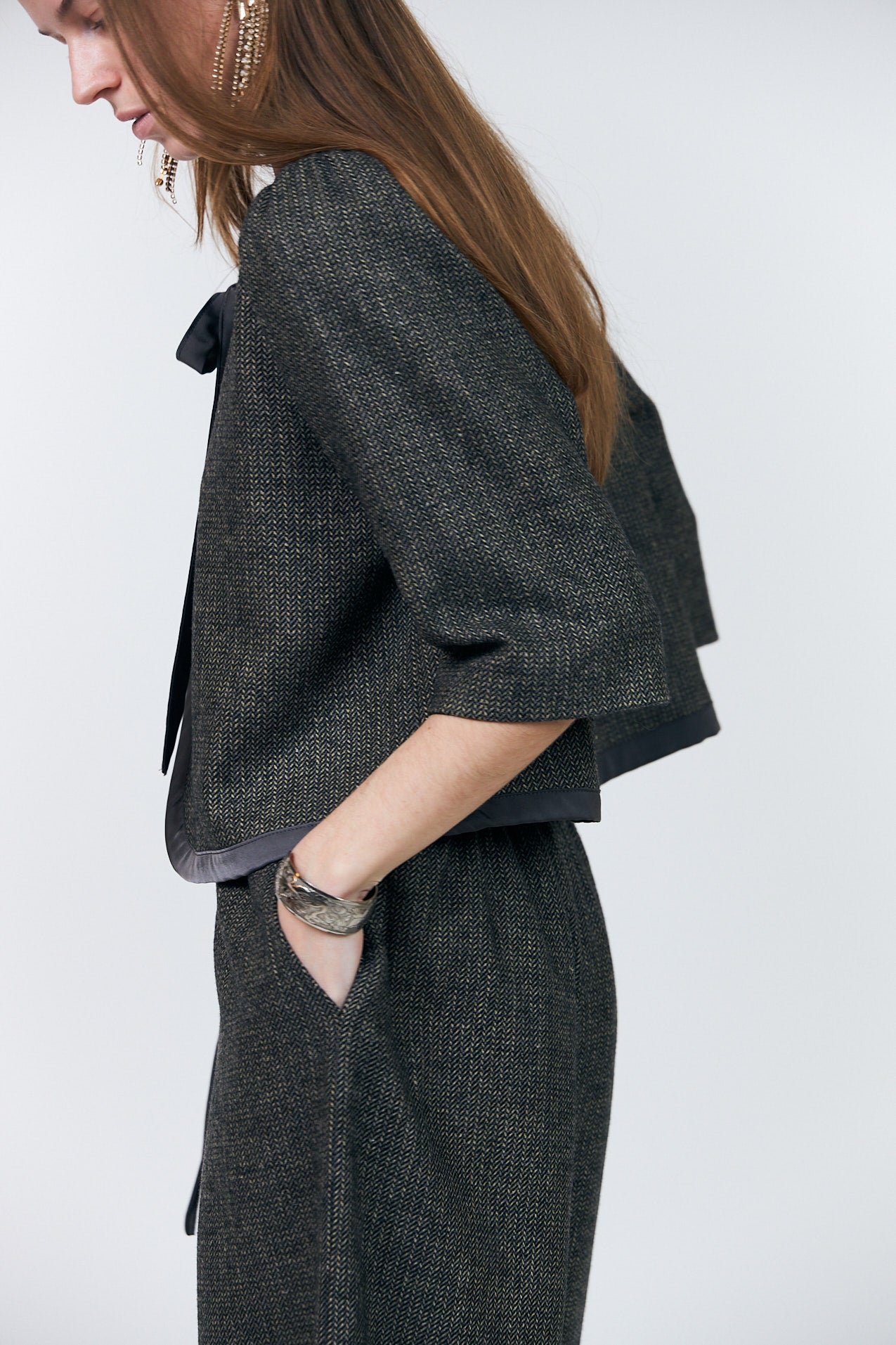 Lollys Laundry TrineLL Short Jacket Jacket 87 Dark Mokka