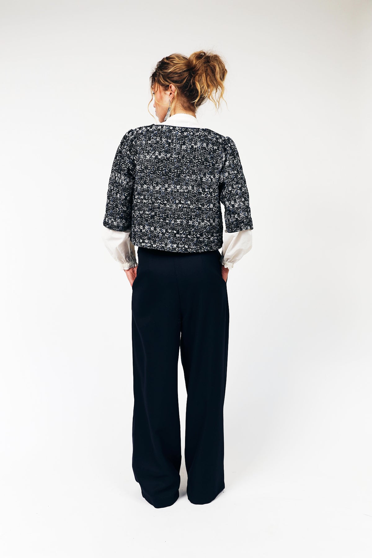 Lollys Laundry TrineLL Short Jacket Jacket  23 Dark Blue