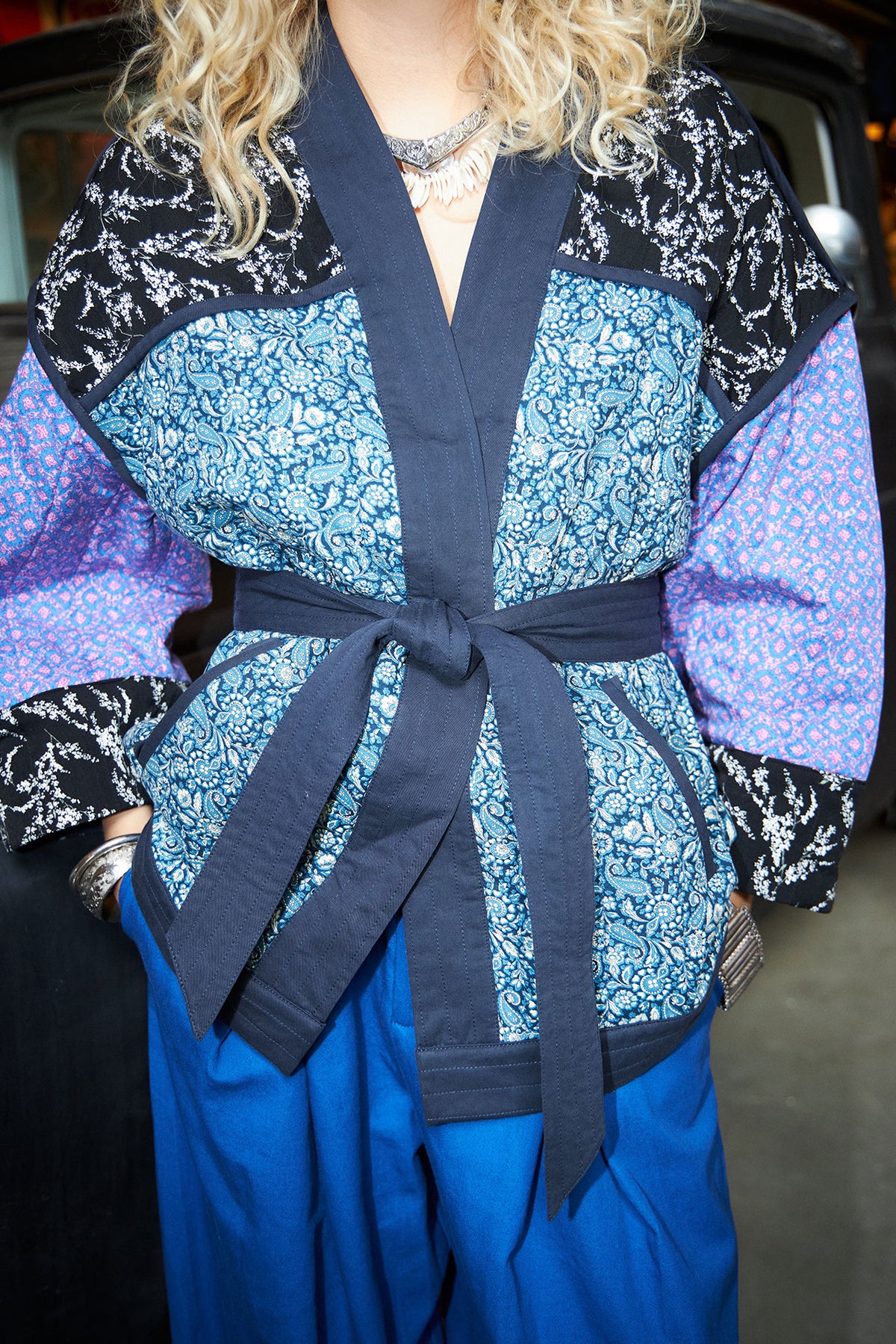 Lollys Laundry TristyLL Jacket Kimono 20 Blue