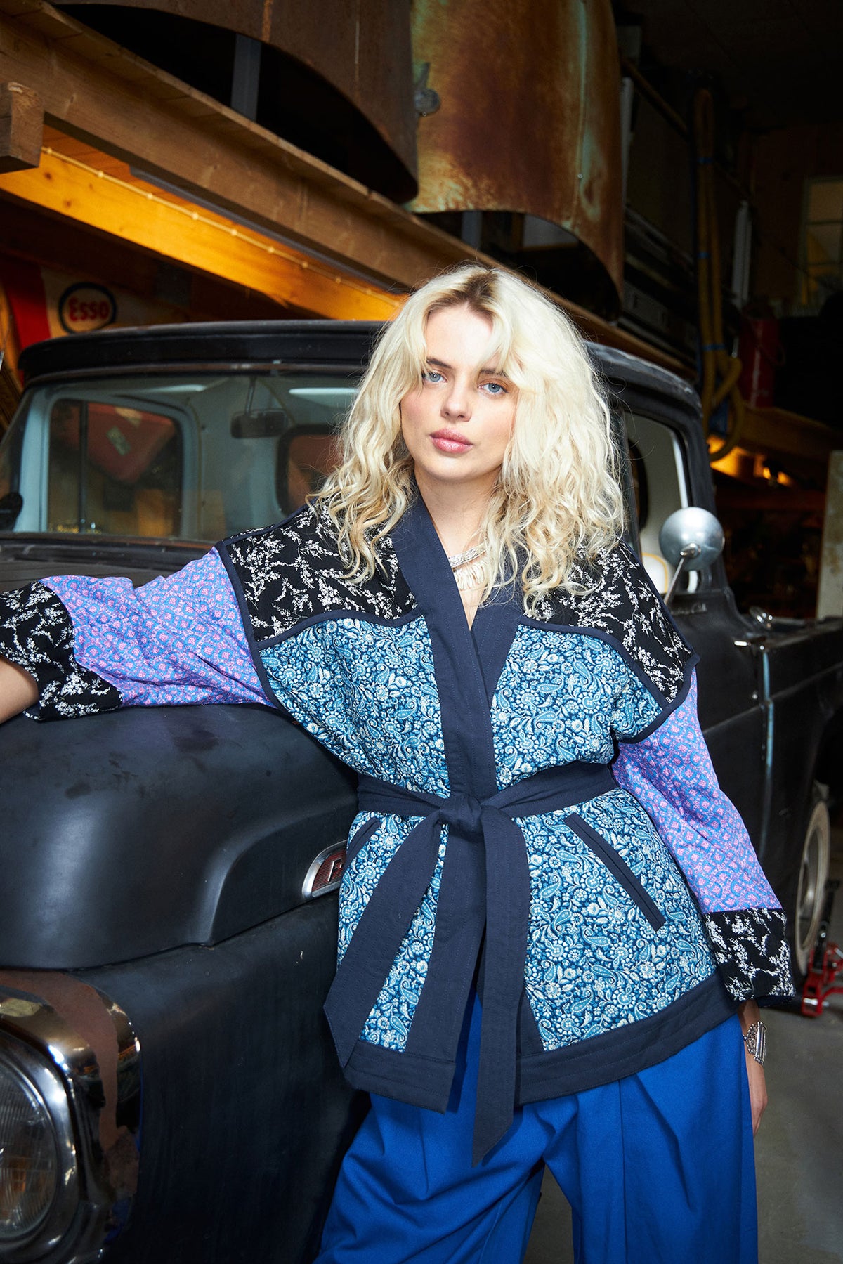 Lollys Laundry TristyLL Jacket Kimono 20 Blue