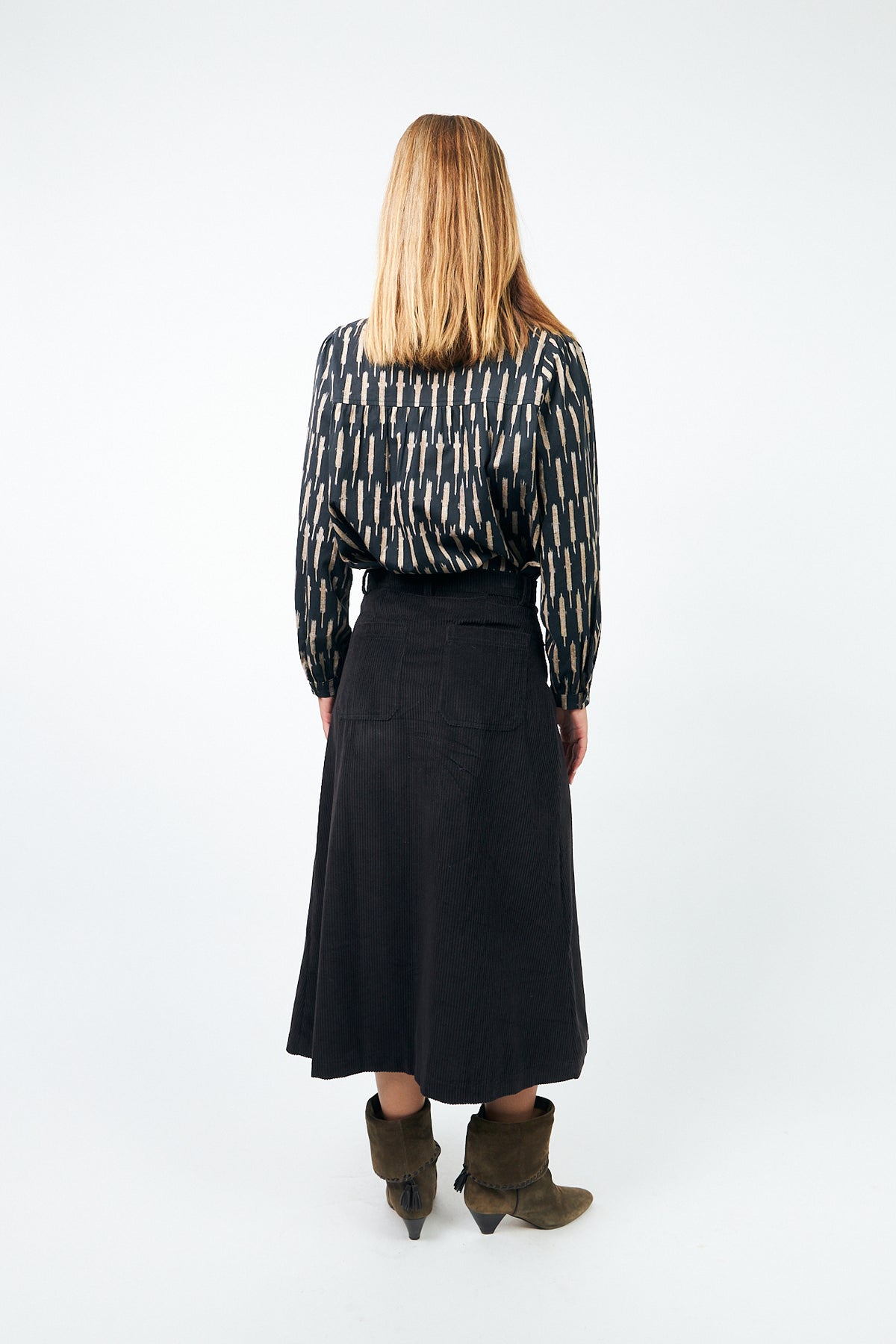 Lollys Laundry UnaLL Maxi Skirt Skirt 87 Dark Mokka