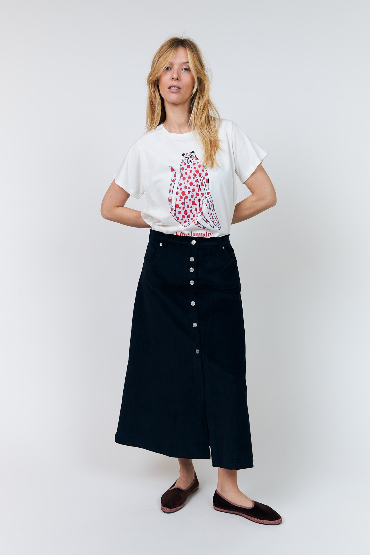 UnaLL Maxi Skirt - Dark Blue