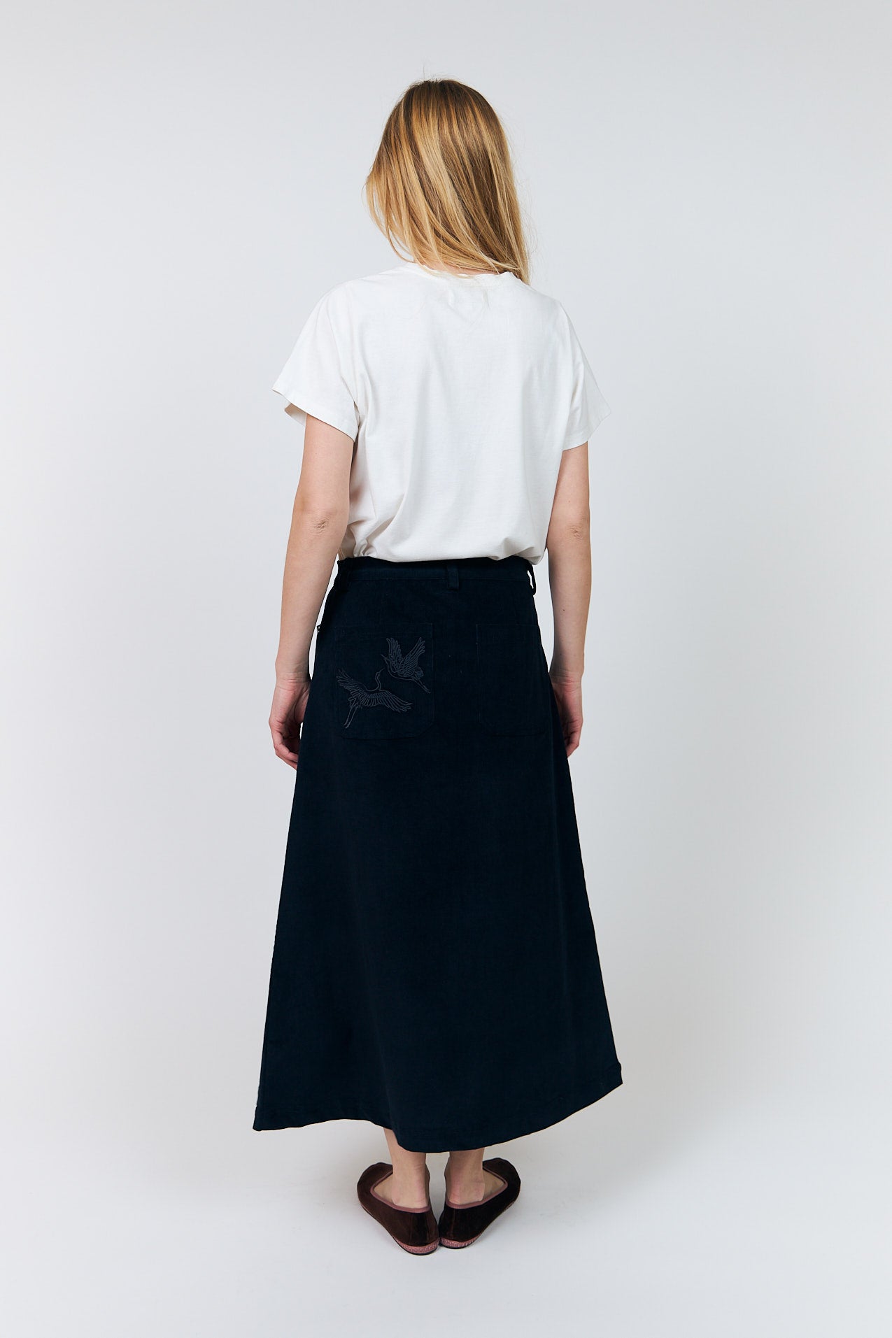UnaLL Maxi Skirt - Dark Blue
