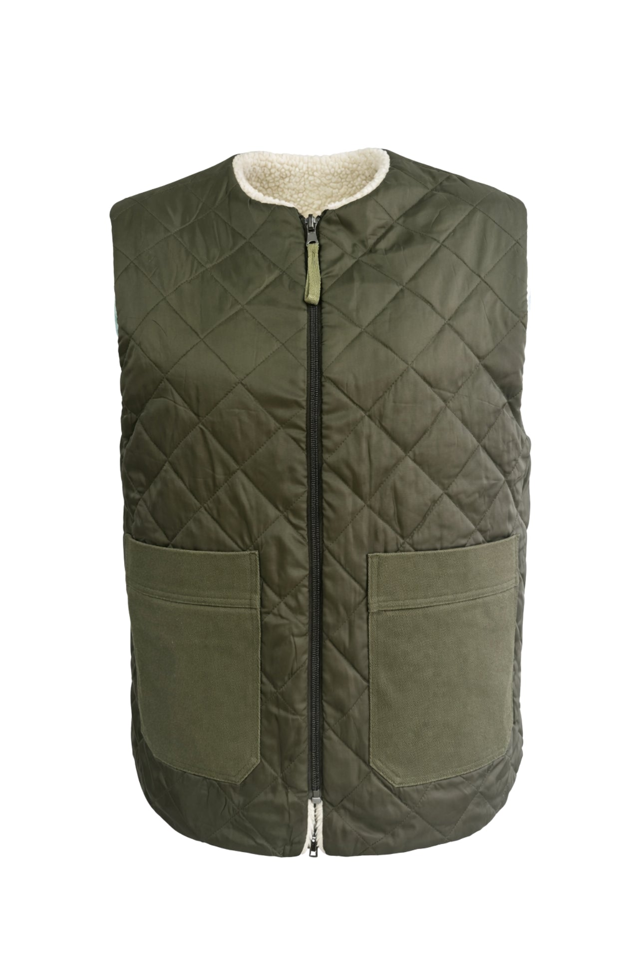 Lollys Laundry UnityLL Vest Outerwear 42 Dark Green