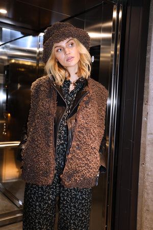 Lollys Laundry VadaLL Vest Vest 87 Dark Mokka