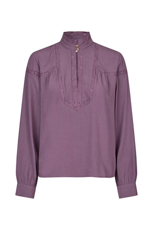 Lollys Laundry ValerieLL Shirt LS Shirt 50 Dark Lavender