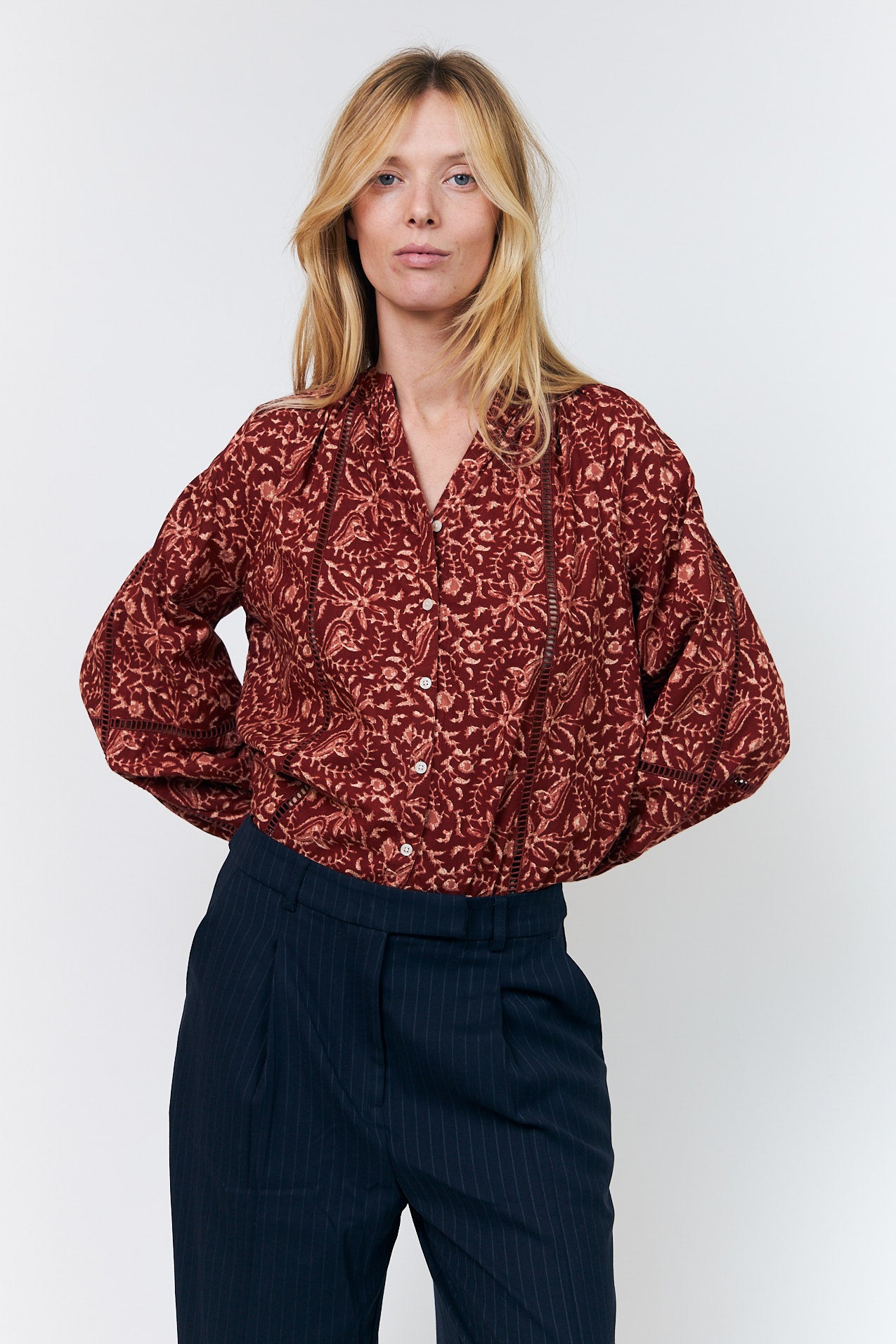 Lollys Laundry VeroLL Shirt Shirt 54 Rust