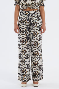 Vicky Pants - Aztec Print