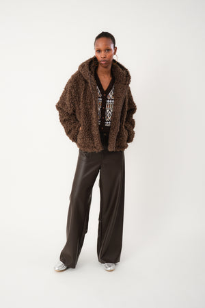 Lollys Laundry WanLL Jacket Outerwear 87 Dark Mokka