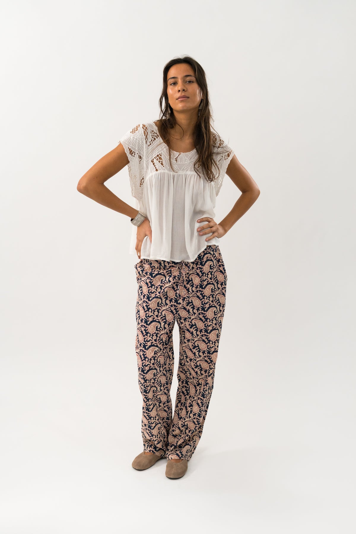 Lollys Laundry ZoeyLL Blouse Top 02 Creme