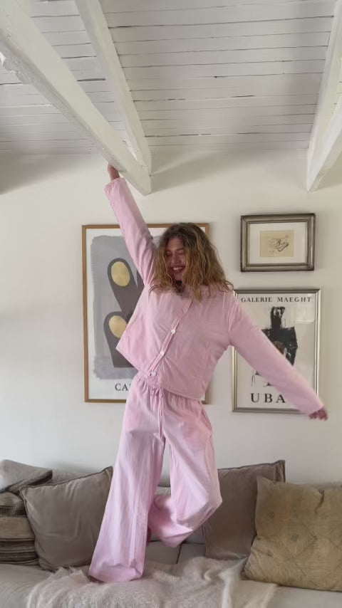 Lollys Laundry RitaLL Pants Pants 84 Light Pink