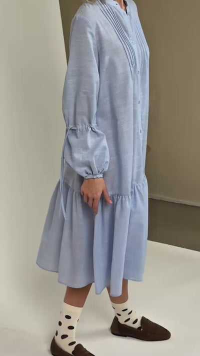 Lollys Laundry AlannaLL Maxi Dress Dress 22 Light Blue