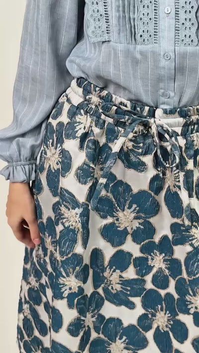 Lollys Laundry BristolLL Midi Skirt Skirt 20 Blue