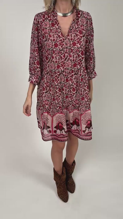 Lollys Laundry SabineLL Short Dress Dress 30 Red