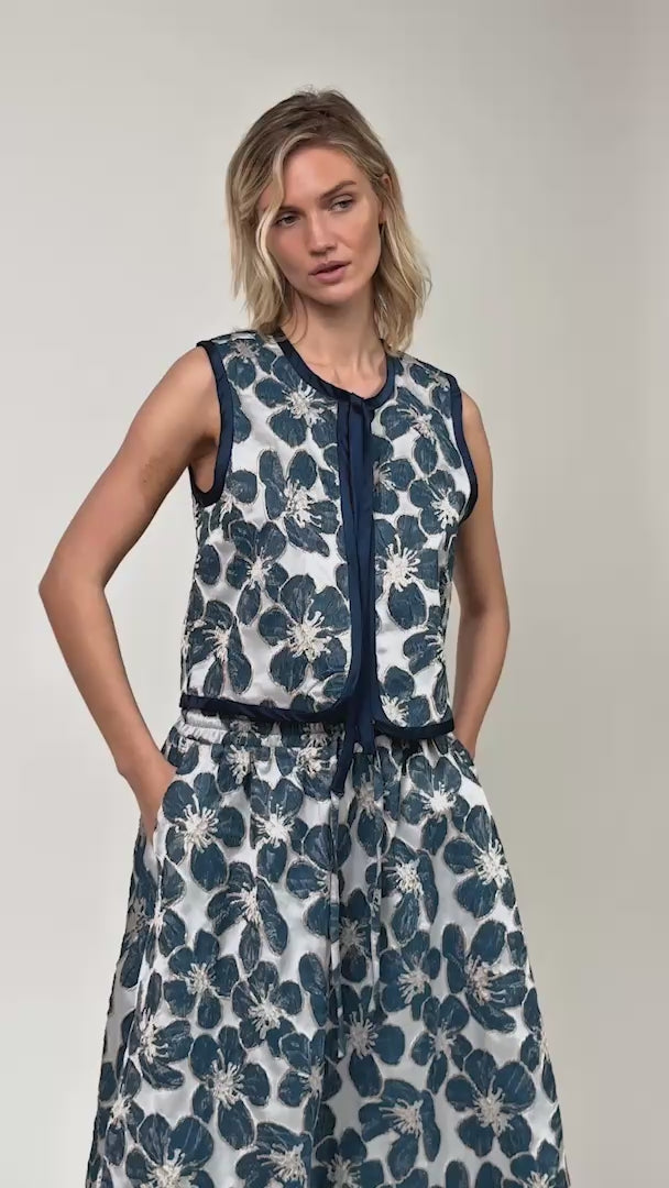 Lollys Laundry LivLL Vest Vest 20 Blue