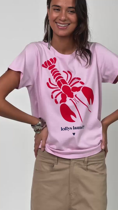 Lollys Laundry RomaLL Lobster T-Shirt T-shirt 30 Red
