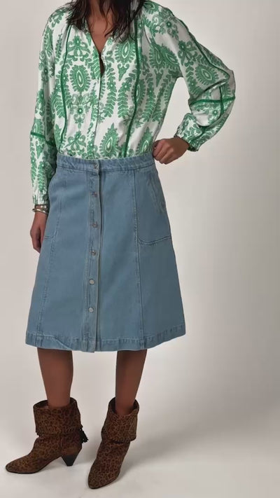 Lollys Laundry VeroLL Shirt Shirt 41 Light Green