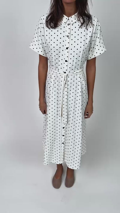 Lollys Laundry BlakeLL Midi Dress Dress 76 Dot Print