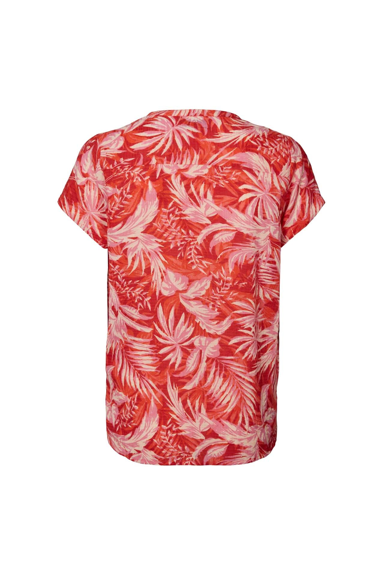 Lollys Laundry Heather Top Top 30 Red